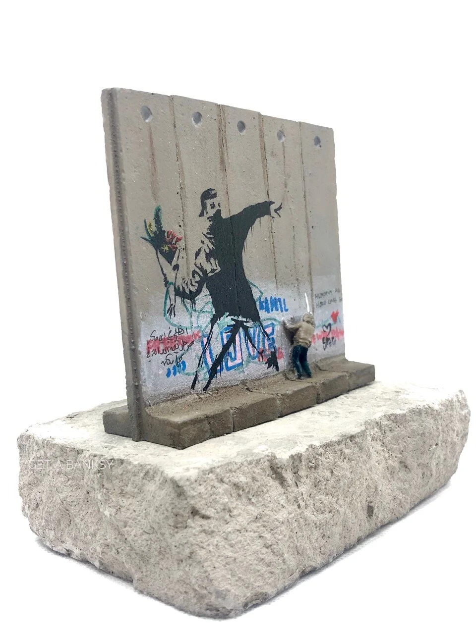 バンクシー THE WALLED OFF HOTEL WallSouvenir② BANKSY- Wall Souvenir - From the Walled Off Hotel – 7ART